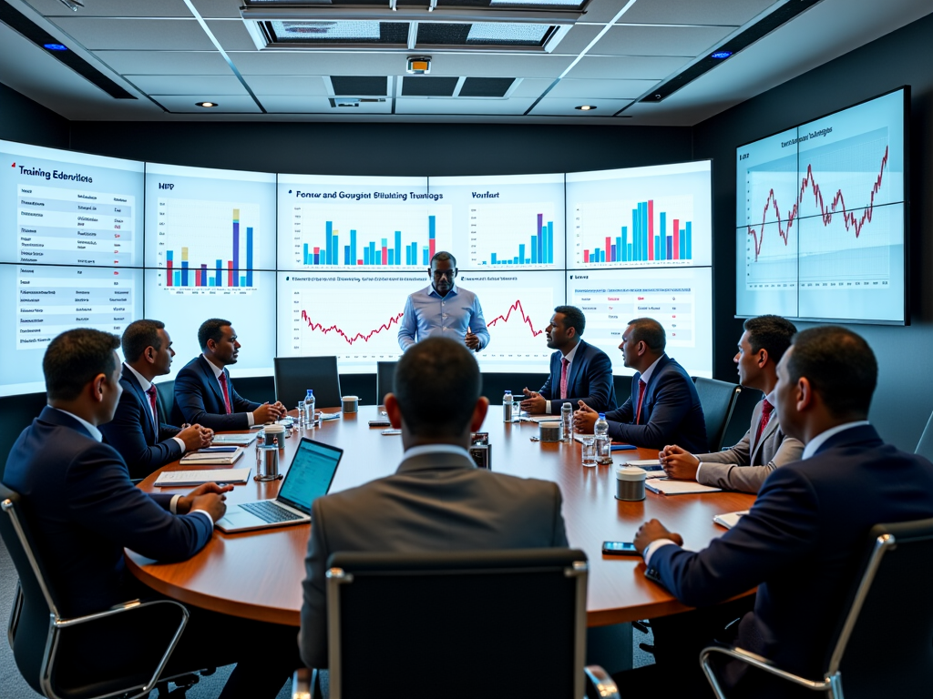 Financial training session